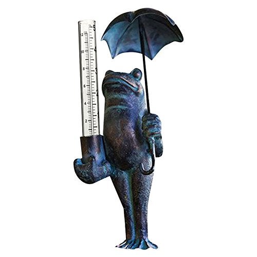 Mateda 5 "" Capacity Rain Gauge Glass Replacement Tube for Yard Garden Outdoor, Set of 2 - Image 2